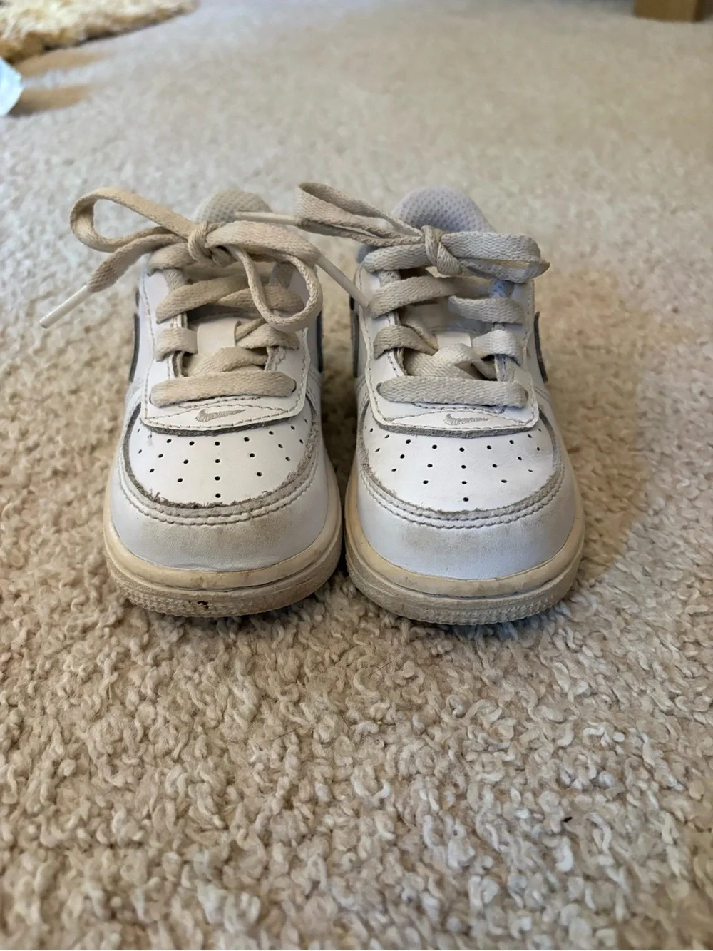 Nike Kids' White Low-Top Sneakers